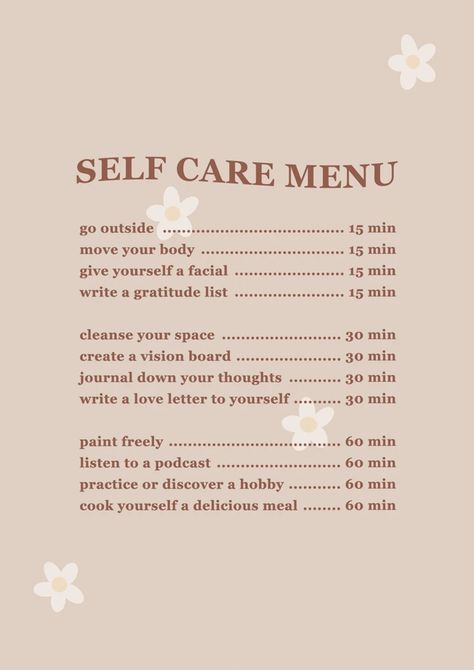 Self Care Image Ideas, Massage Menu Ideas, Self Care Words, Forms Of Self Care, Self Care Menu, Self Care Reminders, Green Potion, Writing A Love Letter, Summer Health