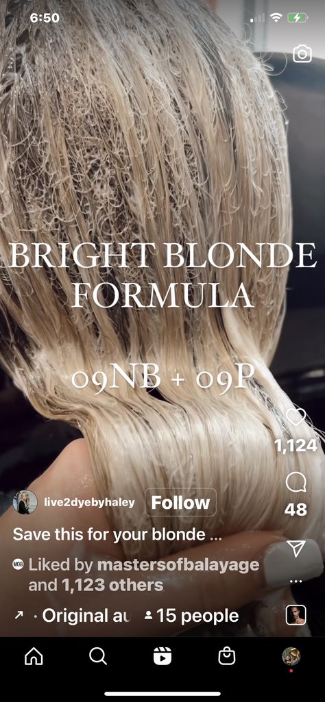 Milky Blonde Hair Formula, Bright Blonde Redken Shades Formula, Blonde Toner Formulas, Blonde Redken Shades Formula, Blonde Hair Formula, Milky Blonde Hair, Toning Formulas, All Over Blonde, Blonde Formulas