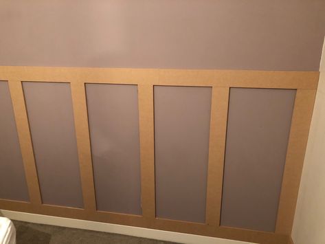 Creating your own DIY wall panelling is actually a lot easier than you think, check out my simple how to, over on my blog. Stair Paneling, Living Room Panelling, Mdf Wall Panels, Wooden Panelling, Wall Paneling Diy, Mdf Panel, Wall Panels Bedroom, Wall Panelling, Oak Shelves