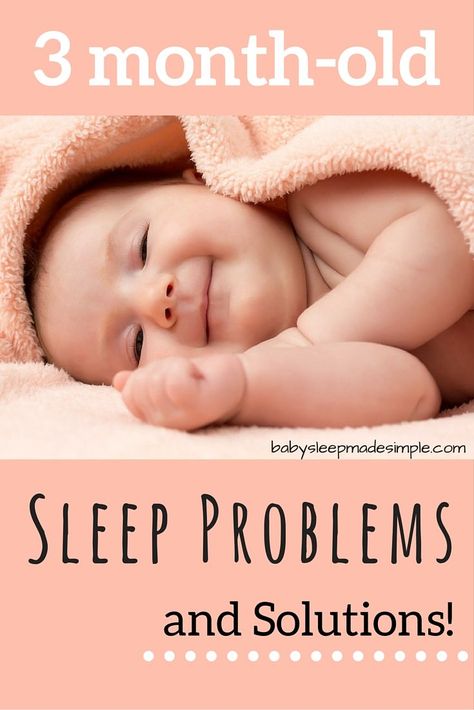 How to get your 3 month old baby sleeping well. Reduce night wakings, move bedtime earlier, sleep later in the morning, stop co-sleeping and sleep in the crib, nap longer and get on a daily schedule / routine. 3 Month Old Sleep, Kids Fever, 3 Month Old, 3 Month Old Baby, Sleep Habits, Baby Sleep Schedule, Sleep Training Baby, Sleep Early, Newborn Hacks