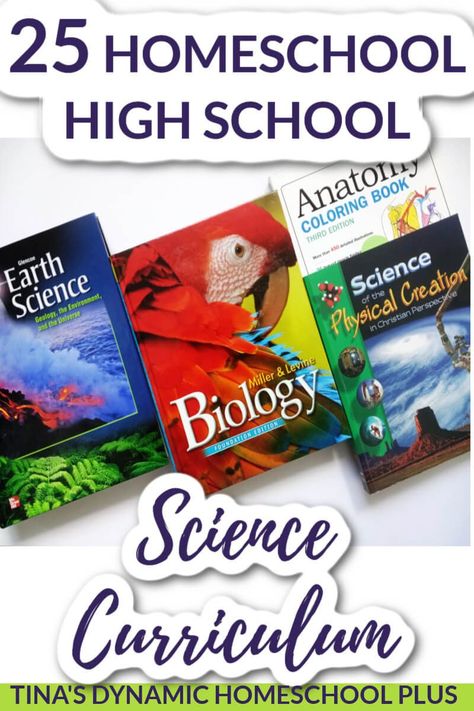 Before you can choose the right high school homeschool science curriculum for your teen you need to determine the answer to 7 questions. And it’s hard to go too wrong when narrowing down the options for homeschool high school science. There are so many wonderful science resources. Take your time learning the difference between them and understanding their approach and worldview. Determine too how important hands-on are to high school science. Understanding that meeting the lab requirement may be Biology Homeschool High School, High School Earth Science, Homeschool Science Projects, High School Physics, Homeschool Highschool, High School Homeschool, Science Homeschool, Homeschool High School Curriculum, Homeschool Science Curriculum