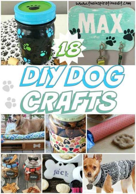 DIY Dog Crafts Crafts for kids and dog owners to make for dogs. - Inpsiration. Dog themed ideas. Check them out! Diy Dog Gifts, Dogs Diy Projects, Diy Dog Toys, Dog Games, Dog Tips, Dog Projects, Dog Crafts, Diy Dog, Dog Themed