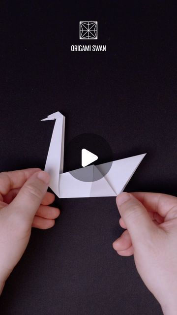 15K views · 1K likes | Paper Crafts 1101 on Instagram: "ORIGAMI SWAN   Designed by Unknown Modified by Papercrafts 1101  #paperswan #papercrafting #origami" Swan Paper Craft, Swan Craft, Swan Origami, Paper Swan, Tissue Paper Art, Swan Design, Origami Swan, Origami Videos, Coca Cola Can