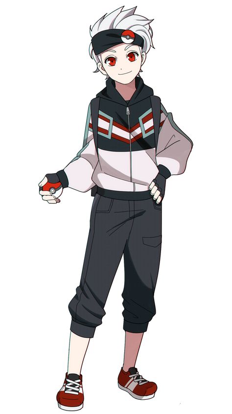 Pokemon Fan Art Trainers, Pokemon Oc Male, Pokemon Trainer Oc Character Design, Pokemon Character Design, Pokemon Oc Trainer, Pokemon Trainer Oc, Pokemon Trainer Art, Poc Oc, Pokemon Trainer Outfits