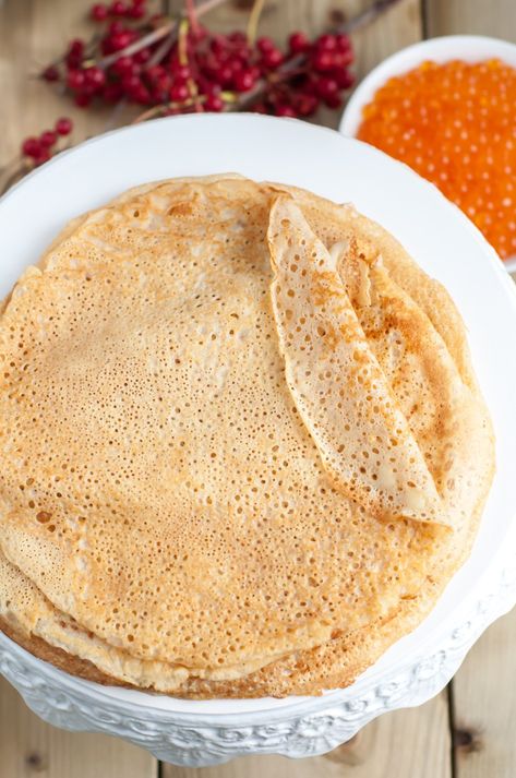 Russian Kefir Crepes - GastroSenses