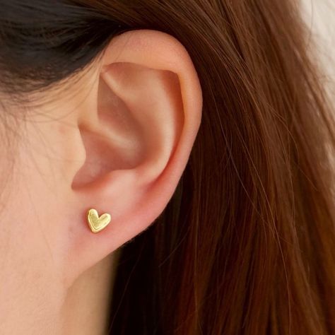 All we need is love.  SHOP: www.jcojewellery.com . . . #jcojewelry #jcojewellery #jewelry #jewellery #piercings #piercing #earring #earrings #earringsoftheday #heart #love #lovestruck #cupid #daintyjewelry #vday #valentinesday #valentine #valentines #valentinesdaygift #cute Small Earrings Gold, Pure Heart, Simple Stud Earrings, Heart Stud Earrings, Hoop Earring Sets, Cz Stud Earrings, Heart Studs, Small Earrings, Heart Earrings Studs