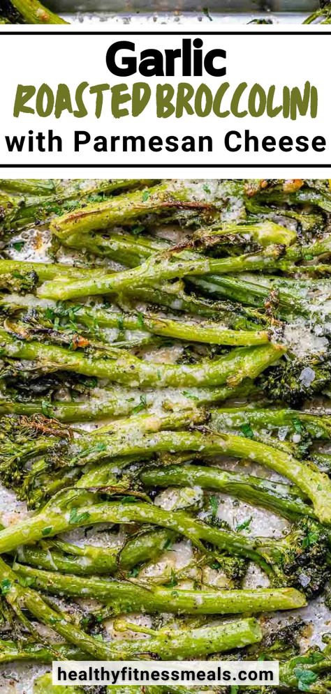 Brocollini Recipes, Roasted Broccolini Recipe, Brocolini Recipes, Broccolini Recipe, Roasted Broccolini, Fitness Meals, Healthy Fitness Meals, Veggie Side Dishes, Roasted Broccoli