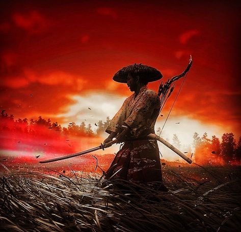 Samurai Battlefield, Guerriero Samurai, Samurai Tattoo Design, The Last Samurai, Samurai Wallpaper, Samurai Artwork, Ninja Art, Great Works Of Art, Shadow Warrior