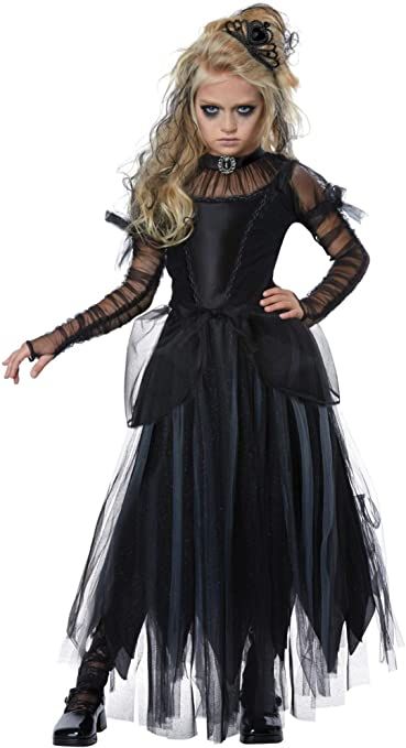 Amazon.com: Dark Princess Costume for Kids : Clothing, Shoes & Jewelry Vampire Costume Kids, Girls Vampire Costume, Princess Costumes For Girls, Princess Costume Kids, Spooky Halloween Costumes, Mummy Costume, Kid Halloween, Dark Princess, California Costumes