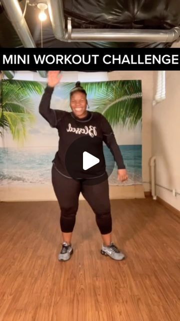 T-Will | Mini Low Impact Cardio Workout Challenge #thickchickfitness #cardioworkout #lowimpactmovement #plussizefitnessmotivator  #plussizefitness... | Instagram Low Impact Workout At Home Fat Burning, Standing Cardio Workout, Low Impact Workout At Home, Low Impact Cardio Workout, Mini Workout, Mini Workouts, Wedding Workout, Belly Workout Challenge, Low Impact Cardio