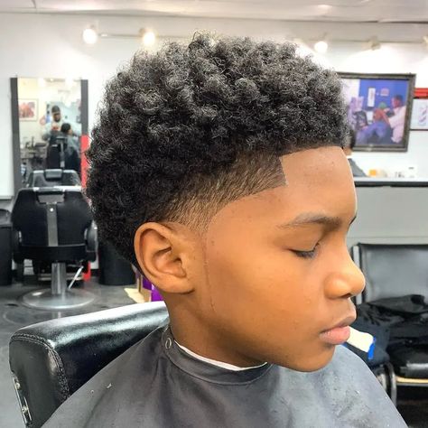 Haircut For Black Boys, Black Boys Hairstyles, Black Boys Haircuts Kids, Boy Haircut Ideas, Boys Haircuts Curly Hair, Kids Cornrow Hairstyles, Temp Fade Haircut, Cabelo Black