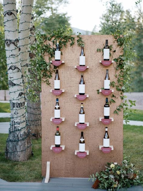 Wedding wine bottles