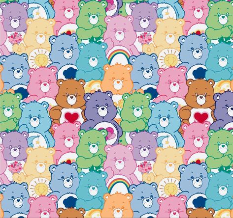 Cheer Bear Wallpaper, Care Bear Background, Care Bears Wallpaper, Wallpaper Tab, 1980 Cartoons, Wallpaper Horizontal, Grumpy Bear, Happy Show, Disney Background