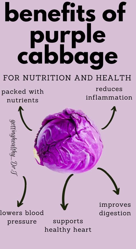 Benefits Of Purple Cabbage, Purple Cabbage Benefits, Cabbage Benefits, Cabbage Juice, Body Nutrition, Food As Medicine, Food Health Benefits, Skin Nutrition, Improve Gut Health