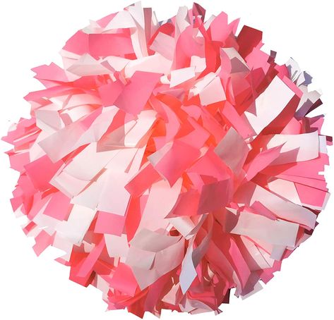 Amazon.com : Danzcue 1 Pair 6 Inches Plastic Cheerleading Pom Poms with Dowel Handle, Gold : Sports & Outdoors Pink Pom Poms Cheerleading, Pink Cheer Pom Poms, Cheer Essentials, Pom Pom Cheerleading, Cheerleading Pom Poms, Cheer Pom Poms, Pink Pom Poms, Pink Pom Pom, Pop Idol