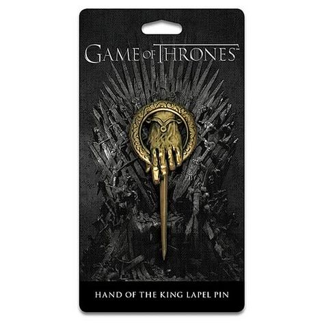 It is a great addition to your Game of Thrones collection. Only $12.99 from Entertainment Earth. It also makes a great gift. Harry Potter Crest, Gryffindor Crest, Hand Of The King, Marvel Logo, King Pin, Superman Logo, Harry Potter Gryffindor, Batman Logo, Games To Buy