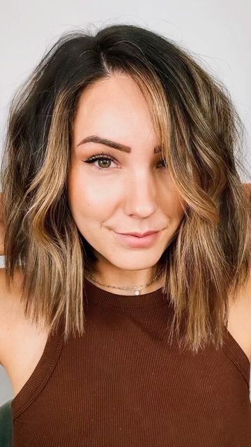 Chloe Brown Short Hair, Chloe Brown Hair, Air Dried Hair, Brown Hair Cuts, Brown Short Hair, Chloe Brown, 2024 Ideas, Hair 2024, Air Dry Hair