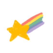 Rainbow Png Aesthetic, Star Png Aesthetic, Star Drawing Aesthetic, Cute Png Icons, Age Dreamer, Did System, Rainbow Icon, Stars Png, Star Png