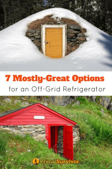 Solar Refrigerator, Modern Refrigerator, Off Grid Homestead, Off Grid Survival, Ice House, Homesteading Diy, Root Cellar, Evaporative Cooler, Off Grid Cabin