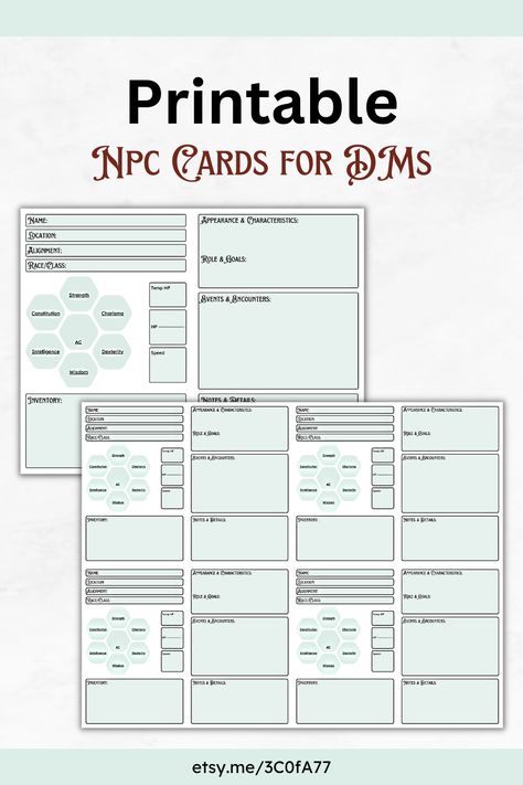 Dnd Condition Markers Diy, D&d Campaign Planning, Dm Notes Template, How To Make A Dnd Campaign, Dungeon Master Ideas, Dnd Campaign Planning Template, Dnd Printables Free, Dnd Tips For Beginners, Dnd Campaign Planning