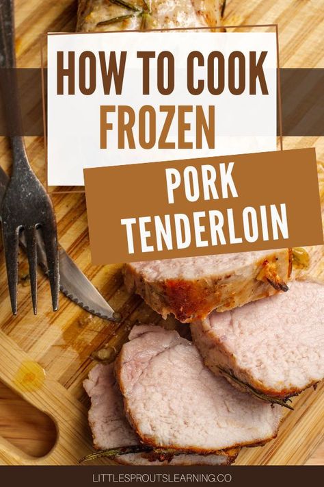 Learning how to cook a frozen pork tenderloin might seem scary, but you can create a delicious and succulent meal without sacrificing flavor or tenderness. And it makes a great easy dinner! Frozen Tenderloin Instant Pot, Frozen Pork Tenderloin Air Fryer, Instant Pot Pork Tenderloin Frozen, Frozen Pork Roast In Crockpot, Frozen Pork Loin Crock Pot, Frozen Pork Tenderloin In Crockpot, Frozen Pork Chops Instant Pot, Frozen Pork Tenderloin, Tenderloin Crockpot