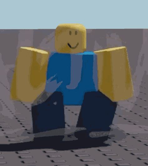 noob doing a crazy dance Roblox Gif Pfp Discord, Roblox Room, Roblox Noob, Crazy Dance, Brookhaven Codes, Roblox Fanart, Roblox Art, Golden Fish, Halloween Gif