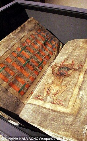 The Codex Gigas, or the Devil’s Bible, is today located at the National Library in Stockholm.It is thought to have been created in the early 13th century in the Benedictine monastery in the Czech Republic History, Books, Codex Gigas, Butcher Block