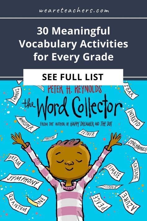 30 Meaningful Vocabulary Activities for Every Grade Expanding Vocabulary Activities, Building Vocabulary Activities 2nd Grade, Grade 1 Language Activities, Learning Vocabulary Activities, Second Grade Vocabulary Activities, 4th Grade Vocabulary Activities, Second Grade Vocabulary Words, Vocabulary Centers 3rd Grade, Vocabulary Activities For First Grade