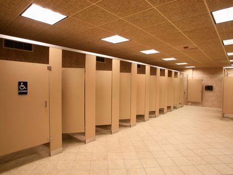 Bathroom Stall Doors, Ladies Restroom, Bathroom Stalls, Ladies Bathroom, Stall Door, Public Bathroom, Bathroom Stall, Accessible Bathroom, Ladies Room