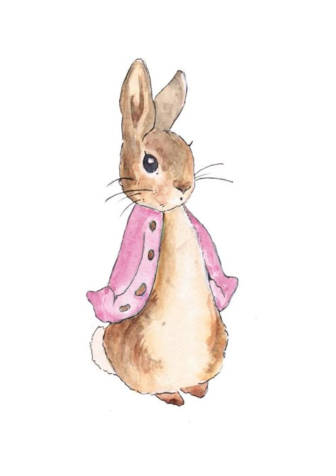 Peter Rabbit Illustration, Beatrix Potter Illustrations, Peter Rabbit Cake, Rabbit Names, Peter Rabbit Nursery, Peter Rabbit Birthday, Tale Of Peter Rabbit, Peter Rabbit Party, Watercolour Effect