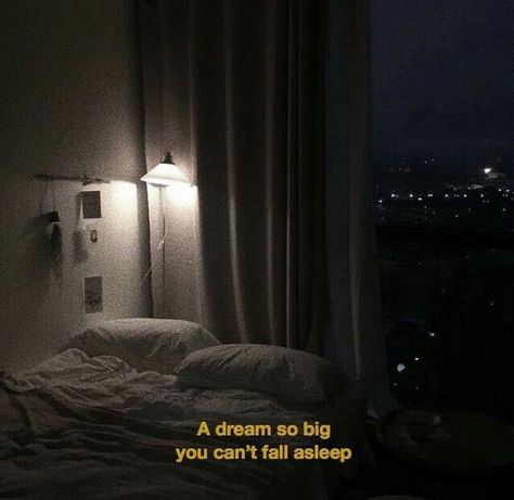 A dream so big you can't fall asleep 80s Wallpaper, Aesthetics Quote, Tumblr Art, Film Quotes, Aesthetic Words, English Quotes, Quote Aesthetic, Movie Quotes, Wallpaper Quotes