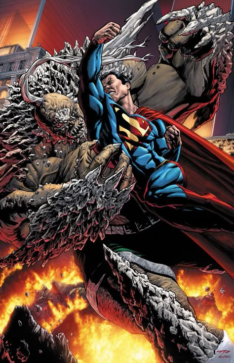 Superman vs Doomsday Dc Doomsday, Doomsday Superman, Superman Vs Doomsday, Sentry Marvel, Superman Doomsday, Wonder Woman Comics, Logo Superman, Art Flash, Superman Art