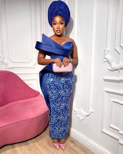 Nigeria Wedding Dress, Asoebi Dress, Veekee James, Nigerian Fashion Designers, Aso Ebi Lace Styles, Nigeria Wedding, Nigerian Lace Styles Dress, Nigerian Lace Styles, Nigeria Africa