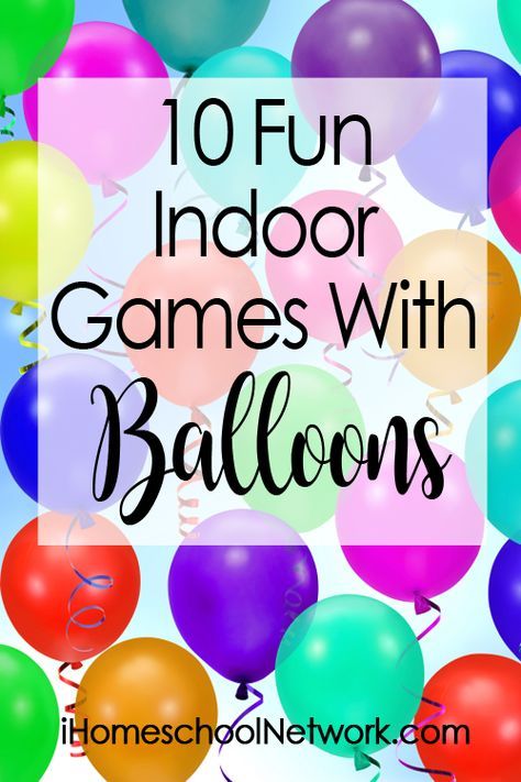 Games With Balloons, Indoor Games For Toddlers, Balloon Games For Kids, Indoor Party Games, Indoor Birthday Parties, Indoor Birthday, Balloon Games, Youth Group Games, Gym Games