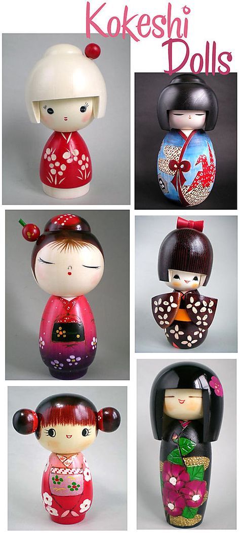 I've my own collections, but want more of these :) Japan Theme, Momiji Doll, Art Perle, Clothespin Dolls, Asian Doll, Matryoshka Doll, Russian Doll, Japanese Dolls, Japan Design