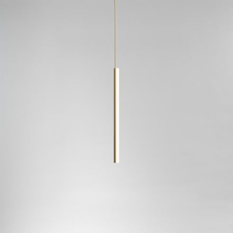 One Well Known Sequence Pendant - Michael Anastassiades Michael Anastassiades, Led Tubes, Brass Fittings, Incandescent Bulbs, Design Process, Brass, Led, Pendant