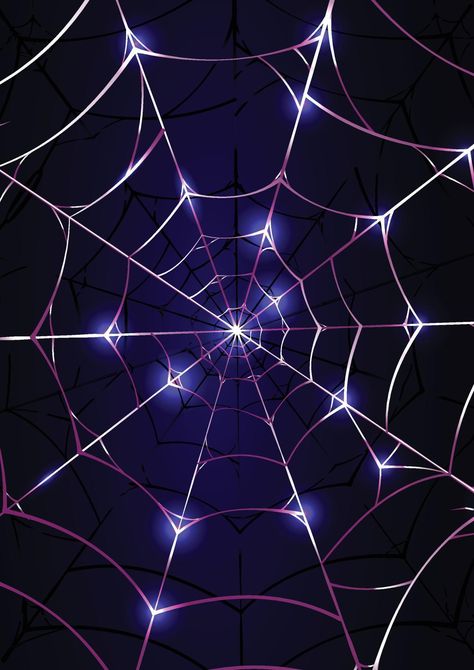 spider webs cover Background elegant purple use for cover design, poster, wallpaper, etc. Purple Spider Web Wallpaper, Spiderman Web Wallpaper, Purple Poster Design, Spider Background, Spider Web Wallpaper, Spiderweb Background, Wallpapers Y2k, Spider Web Background, Halloween Edits