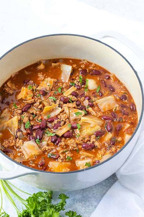 Turkey Cabbage Patch Soup Cabbage Patch Soup Recipe, Turkey Cabbage Soup, Cabbage Patch Soup, Turkey Cabbage, Healthy Cabbage Soup, Ground Turkey Soup, Turkey Soup Recipe, Cabbage Soup Recipes, Slow Cooker Turkey