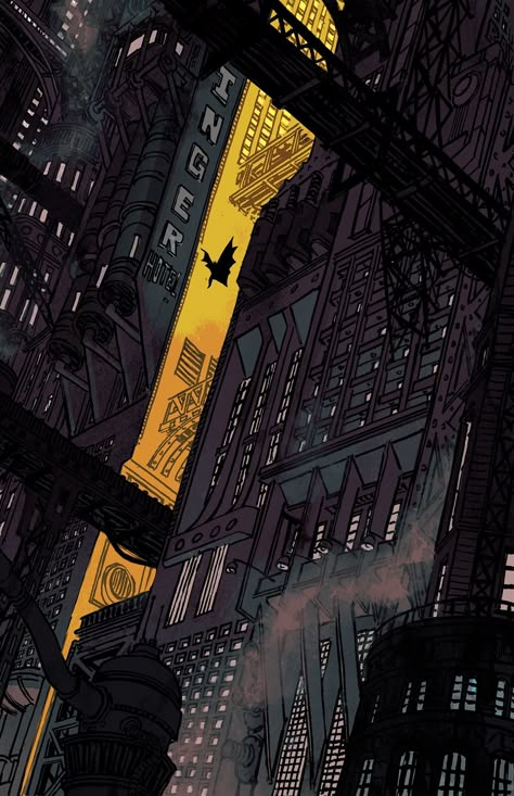 Hayden Sherman on Twitter: "Batman '89… " Batman Wallpaper Vintage, Dc Comic Panels Wallpaper, Vintage Batman Wallpaper, Gotham City Aesthetic Comic, Gotham City Wallpaper Iphone, Dc Posters Aesthetic, Dc Background Wallpapers, Batman Wallpaper Iphone Comics, Batman Panel Comic