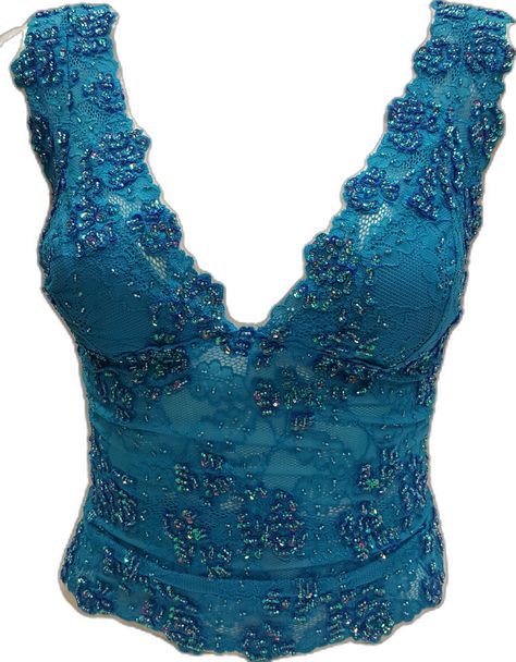 Blue Lace Top Outfit, Stretch Lace Top, 2000s Fashion Outfits, Teal Color, 2000s Fashion, Teal Colors, Dream Clothes, Waist Length, Looks Vintage