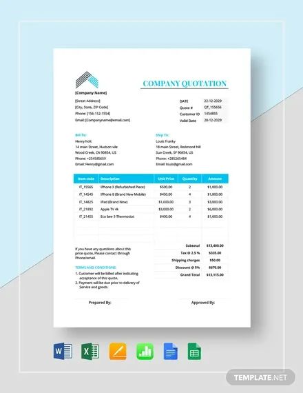 37+ Quotation Formats in PDF | Free & Premium Templates Sales Quotation, Formal Business Letter Format, Quotation Sample, Quotation Format, Memorial Day Quotes, Invoice Format, Introduction Letter, Dentist Clinic, Cambridge English