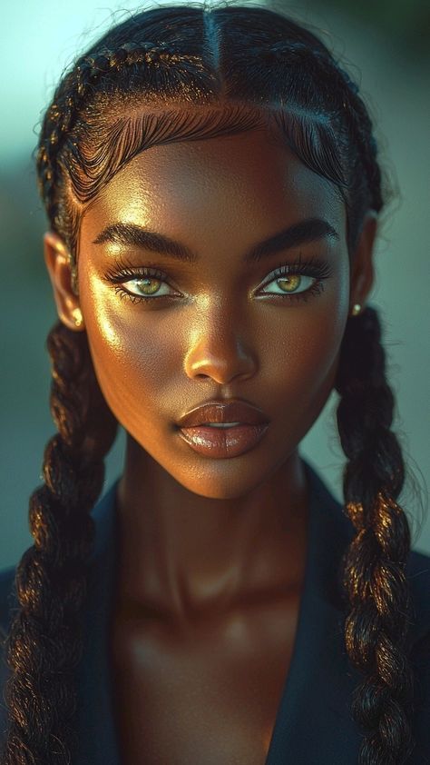 Black Woman Reference Photo, Afro Female, Ebony Hair, Hair Dye Ideas, Black Woman Artwork, Dark Skin Women, African Beauty, African American Women, Pretty Eyes