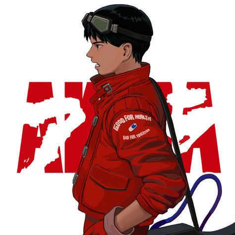 Akira Widget, Akira Anime Aesthetic, Akira Pfp, Akira Fanart, Kaneda Akira, Akira Art, Akira Film, Red Characters, Akira Kaneda