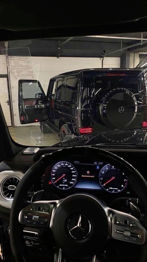 G Wagon Night Drive, Mercedes Background, Mercedes Dashboard, Driving Snap, Black G Wagon, Wallpaper Mercedes, X Aesthetic, Trunk Ideas, Quotes Car