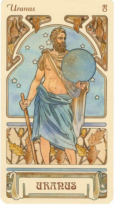 Illustration Art Nouveau, Alphonse Mucha Art, Mucha Art, Art Nouveau Illustration, Roman Gods, Greek Gods And Goddesses, Greek And Roman Mythology, Greek Mythology Art, Astrology Art