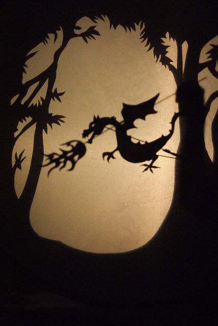 Shadow Puppets by susanvg, via Flickr Book Of Shadows, Puppet Stage, Shadow Theatre, Puppet Theater, Shadow Art, Shadow Play, Shadow Puppets, Black Cherry, College Art