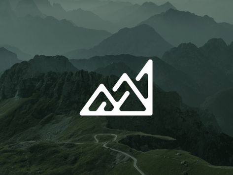 Outdoors Logo Design, Hiking Logo, Adventure Logo, Mountain Logo, Church Logo, Mountain Logos, Minimalist Luxury, Letterhead Design, Unique Logo Design