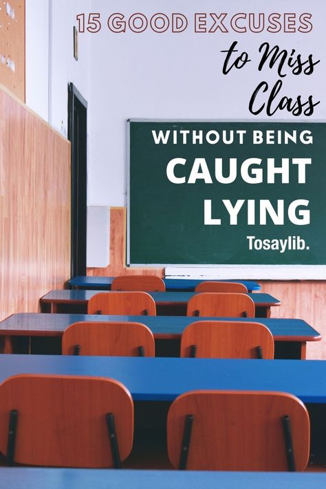 There’s usually one day that a student may decide he/she isn’t going to school, for whatever reason.    Good excuses to miss class are like strong armor; they guarantee your protection even when the stakes are high.    #excusestomissclass #skipschool #skipclass #excuses Excuses For Not Going To School, Excuses For Missing School, Excuses Quotes, Vocal Lessons, Skip School, Walk To School, Going To School, Good Excuses, School Quotes