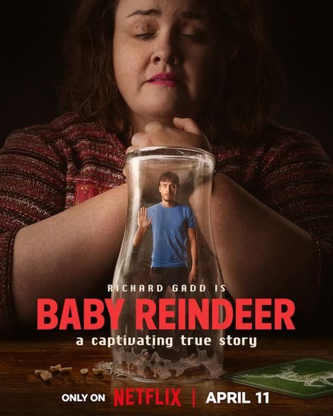 Baby Reindeer Netflix Poster, Baby Reindeer Show, Baby Reindeer Series, Jessica Gunning, Sxsw Film, Baby Reindeer, Movies By Genre, Most Popular Movies, Comedy Drama