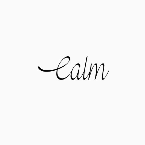 calm. Single Words, Relaxing Bath, Simple Words, One Word, Zen Garden, Pretty Words, Inner Peace, Beautiful Words, Home Ideas